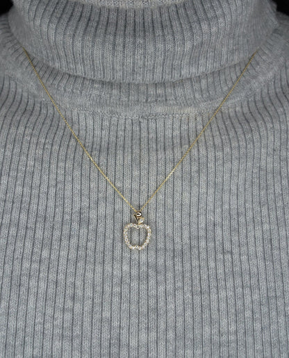 Collar Manzana Abierta Oro