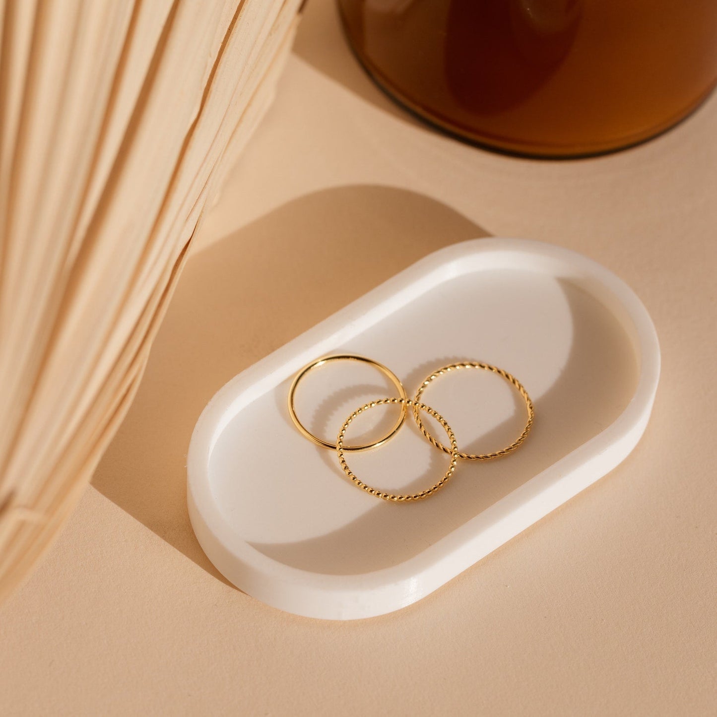 Conjunto de anillos delgados - Anillos apilados