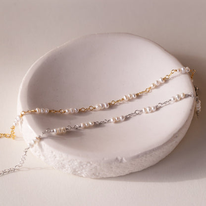 Hailey – Pulsera Estación Perlas