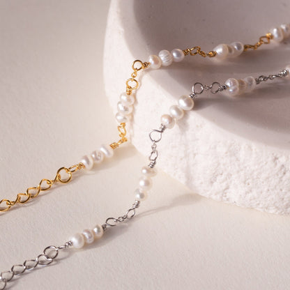 Hailey – Pulsera Estación Perlas