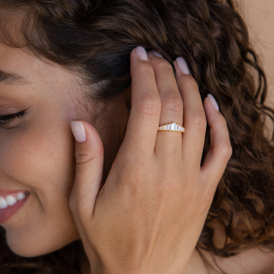 Julien – Anillo Diamante Estilo Art Dec