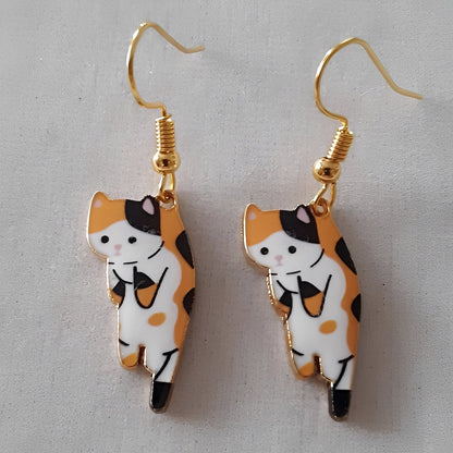 Kate – Pendientes Colgantes Gato