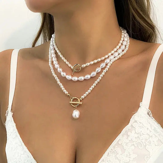 Ella – Collar Elegante con Perlas Finas