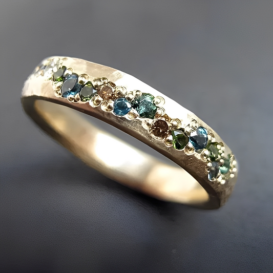 Clara – Anillo Dorado Vintage Clásico