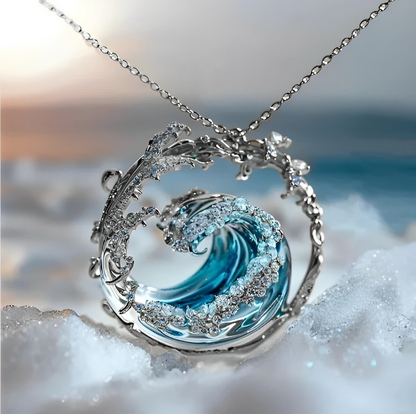 Oceana – Collar Minimalista Dorado al Encanto Marino