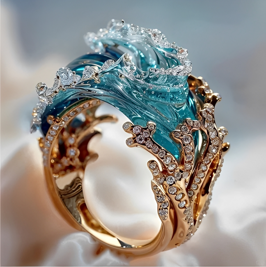 Ursula – Anillo Marino Refinado