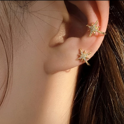 Lena – Pendientes Estrella Delicados