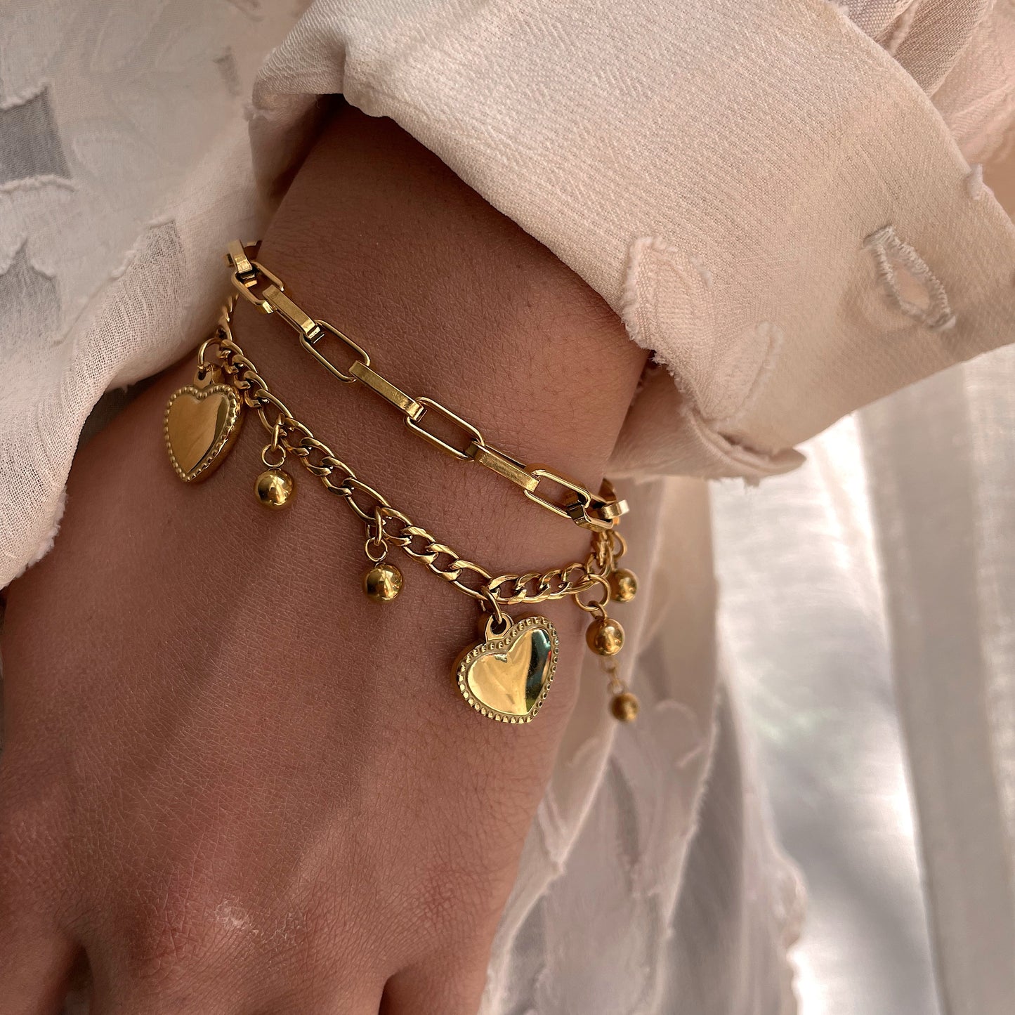 Yuna – Pulsera de Cadena Love Estilo Coreano