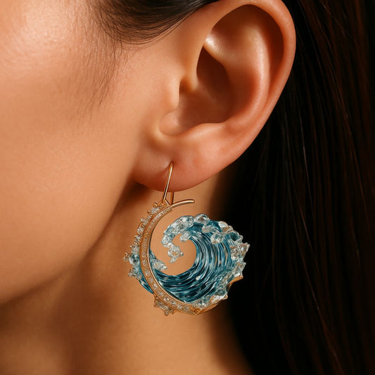 Jera - Pendientes Dorados con Encanto Marino