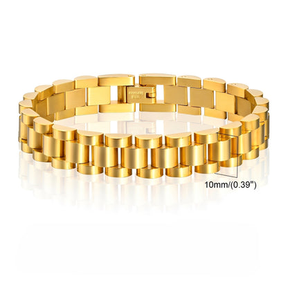 Emma – Pulsera de Cadena Dorada