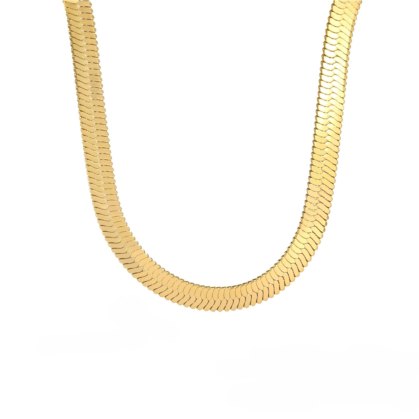 Naomie – Collar Choker Malla Serpiente