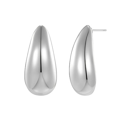 Alya – Pendientes Gota Metal Minimalistas