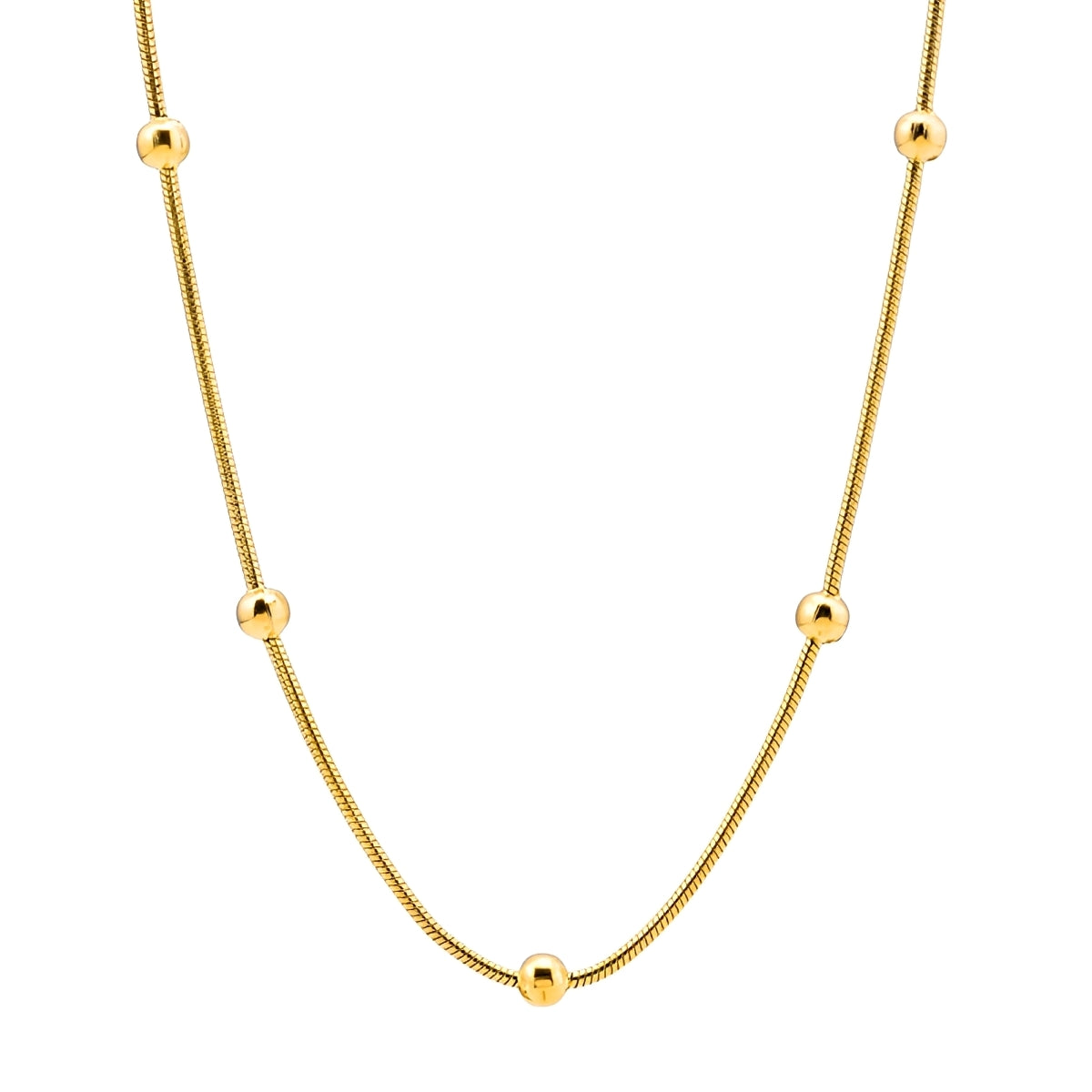 Ellie – Collar de Siete Cuentas Elegante