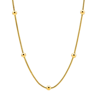 Ellie – Collar de Siete Cuentas Elegante