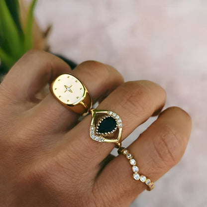 Ayla – Anillo Estrella Diseño Moderno