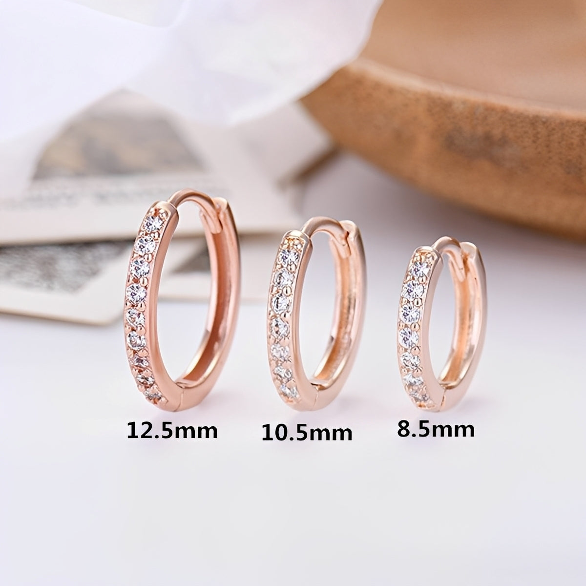 Alena – Pendientes Zirconia Brillante Elegantes