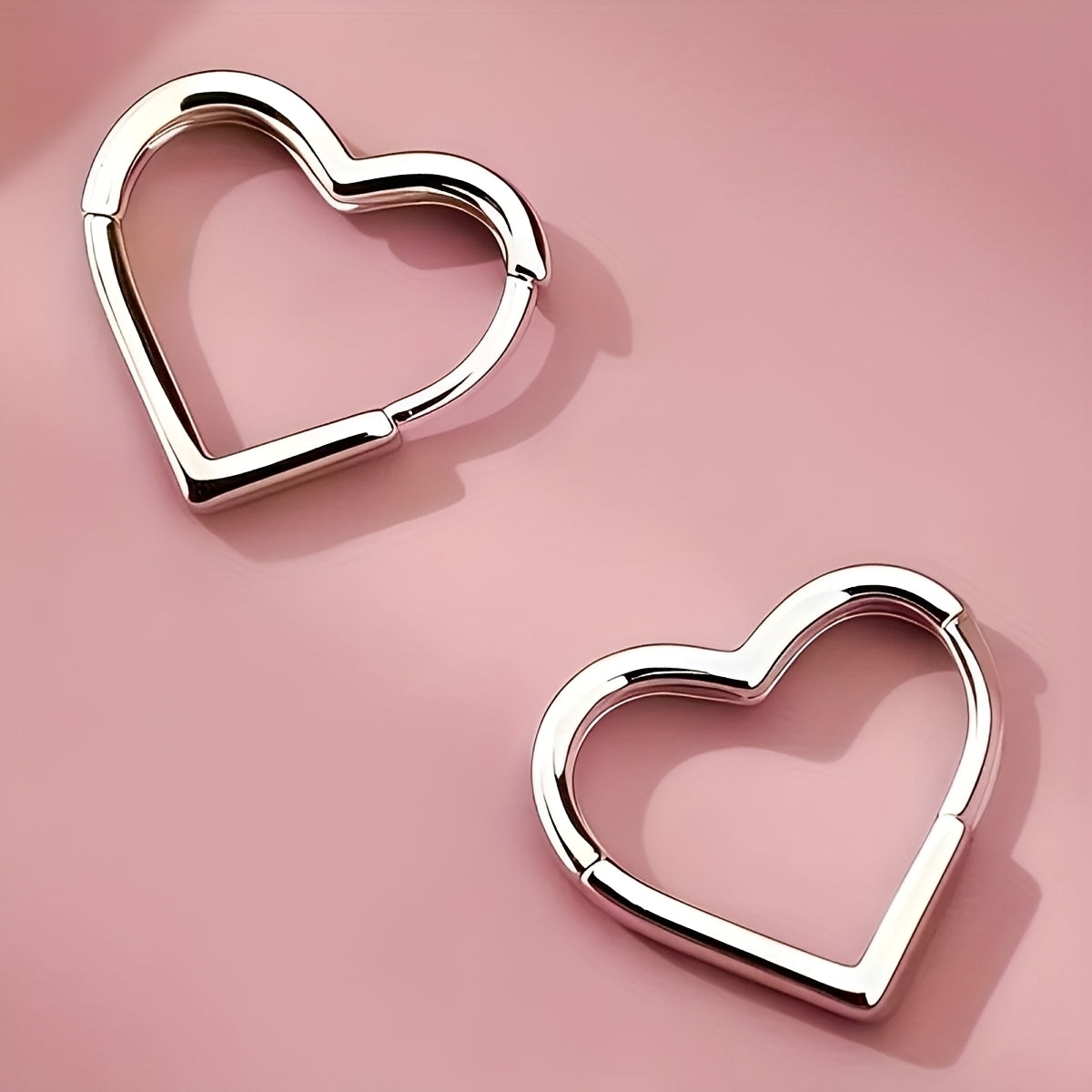 Yeri – Pendientes Corazón Elegantes