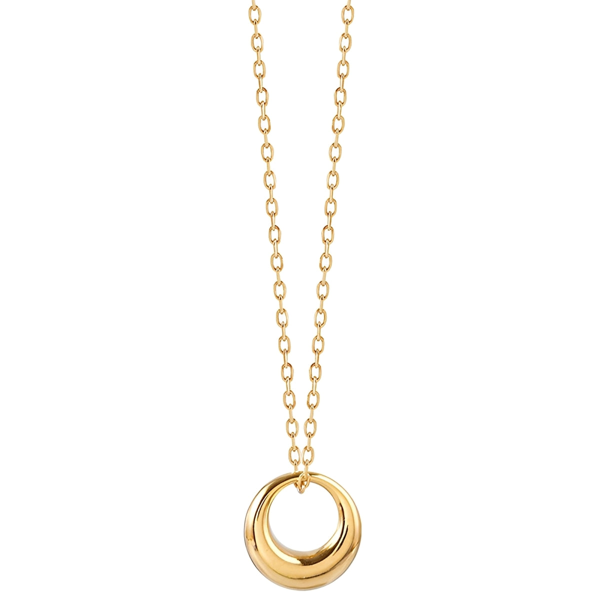 Tahlia – Collar Círculo Geométrico