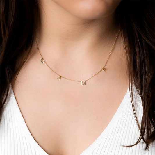 Amara – Collar Clavícula “Mama” Elegante