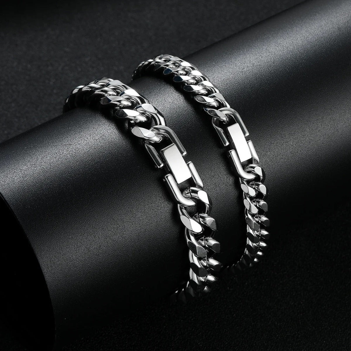 Arlen – Pulsera Acero Pulido Minimalista