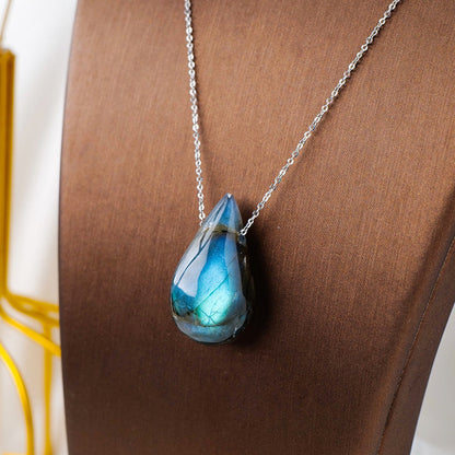 Clara – Collier Lagoon en Labradorita