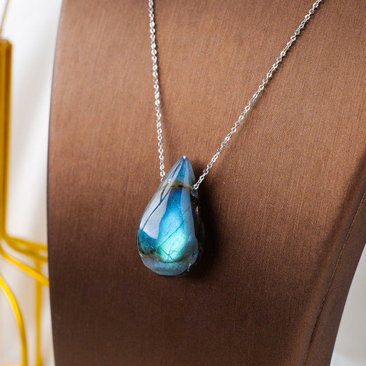 Clara – Collier Lagoon en Labradorita