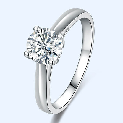 Ashley – Anillo de Boda Elegante con Diamante Simulado