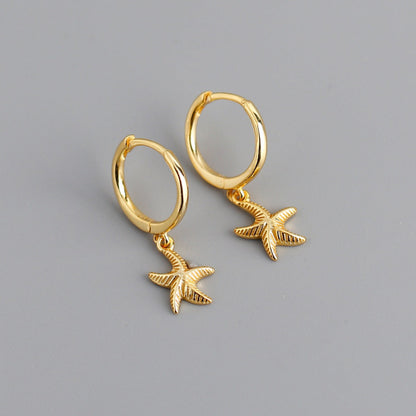 Lella – Pendientes Estrella de Mar Tropical
