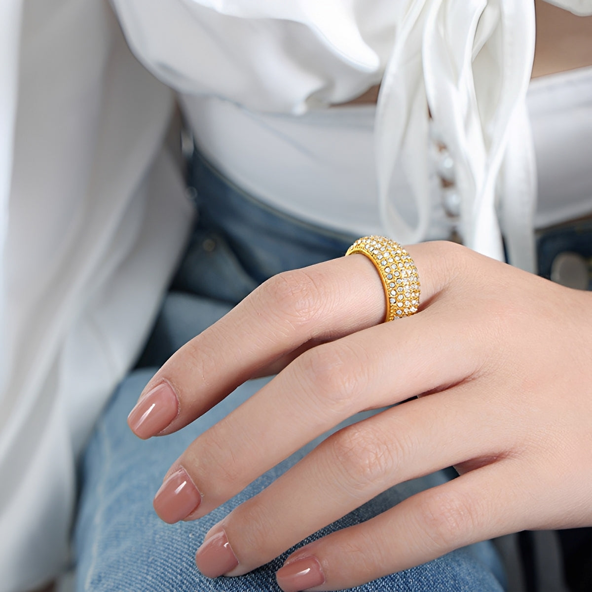 Nori – Anillo Brillante con Estilo Elegante