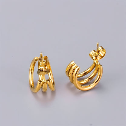 Zenaida – Pendientes Espiral Harmony Elegantes