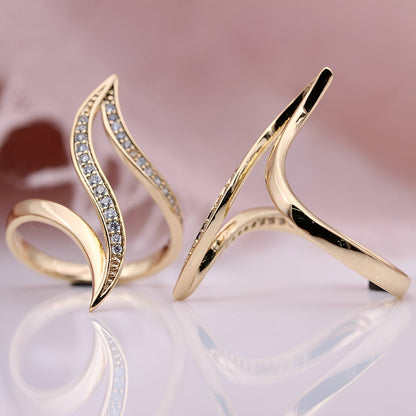 Brianna – Bague de Oro con Diamantes