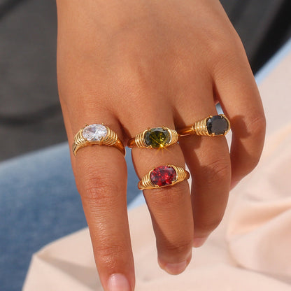Lana – Anillo Piedra Elegante