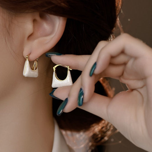 Colette – Pendientes Bolso Elegante Estilo Francés