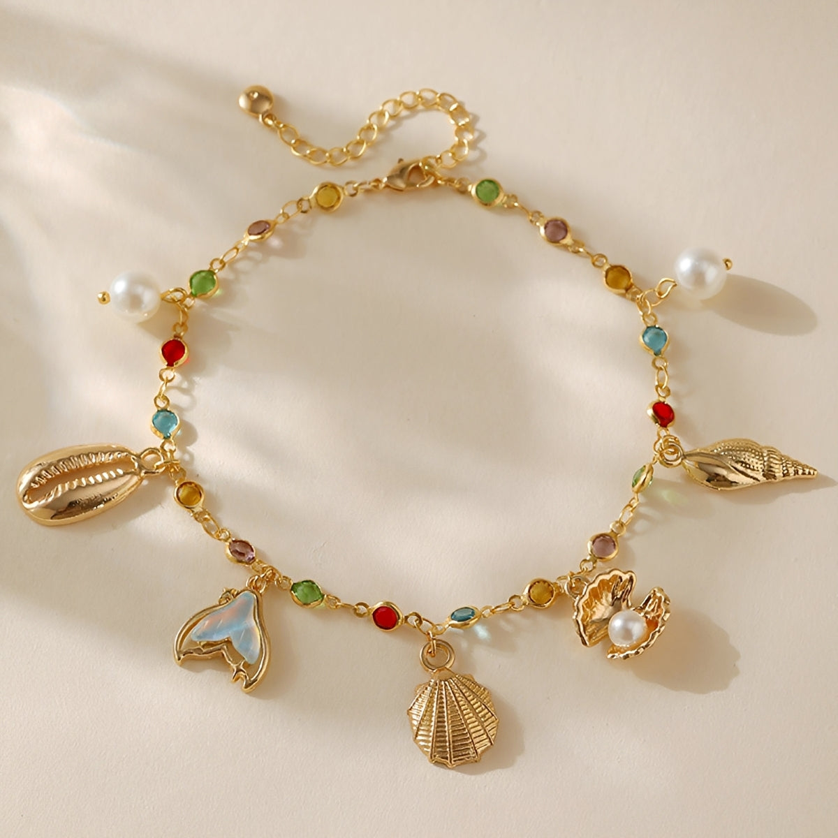 Alba – Pulsera Coral con Estilo Fresco y Brillo Natural