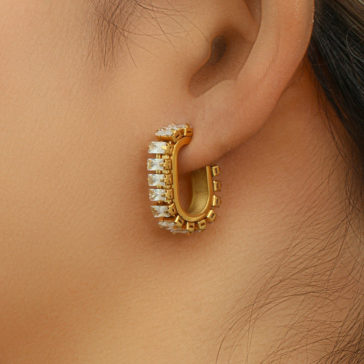 Lisa – Pendientes Geométricos Minimalistas