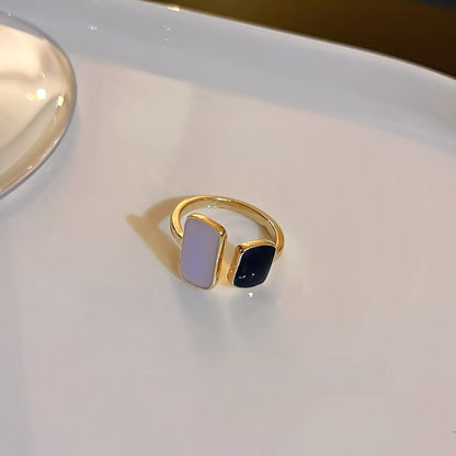 Nerina – Anillo Aguamarina Envolvente