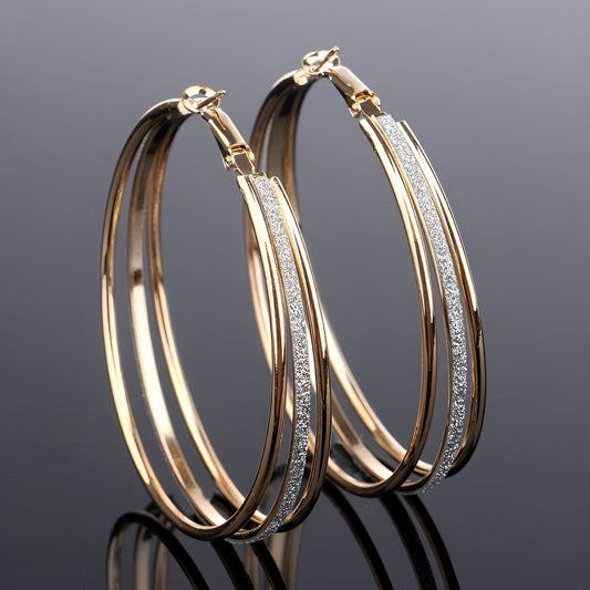 Nori – Pendientes Vintage Chapados en Oro & Brillantes