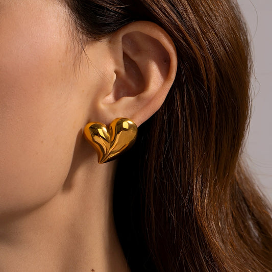 Selena – Pendientes Glossy Elegancia Moderna
