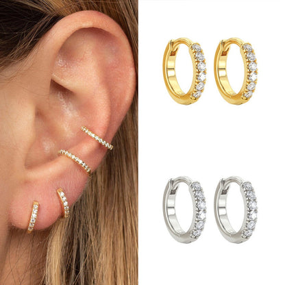 Mila – Pendientes Redondos Micro Elegantes