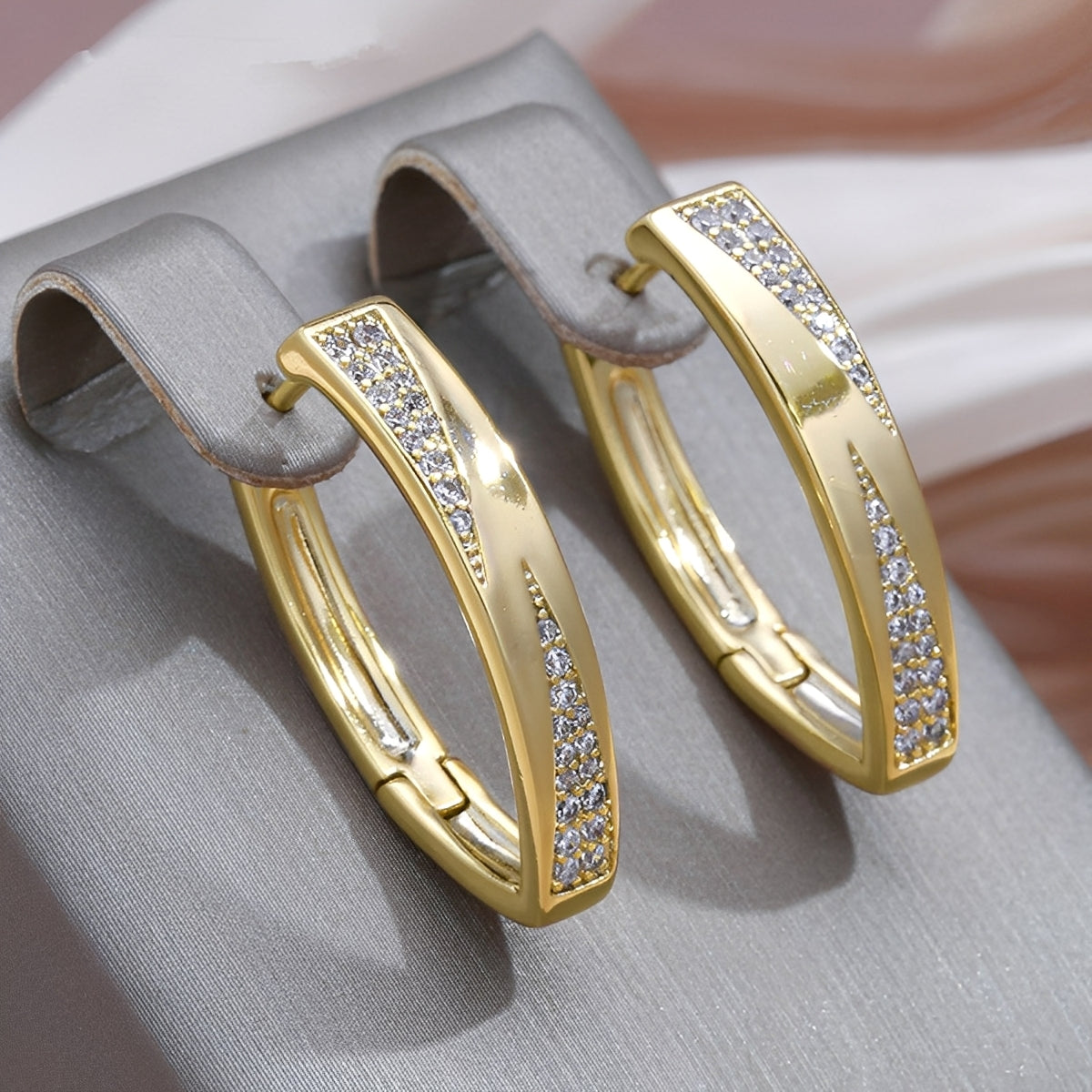 Sophie – Pendientes de Oro y Diamantes Preciosos