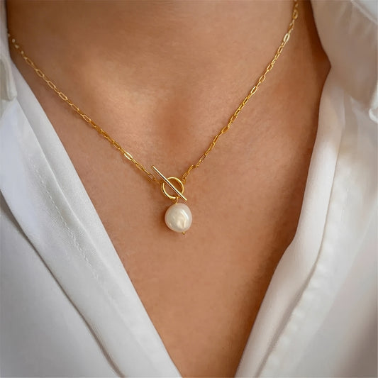Kaori – Collar Perlas de Concha Elegante