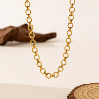 Shaina – Collar Cadena Dorada