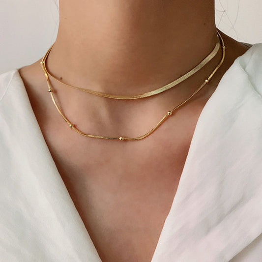 Ada – Collar Doble Capas