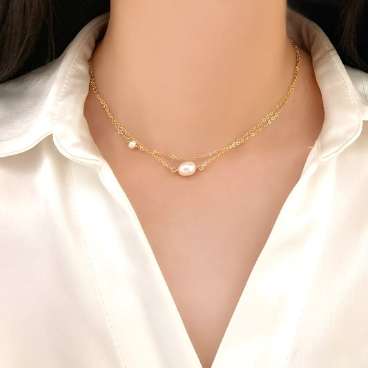 Marina – Collar de Perlas de Agua Dulce