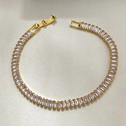 Miranda – Pulsera Zirconia Baño Diamantado