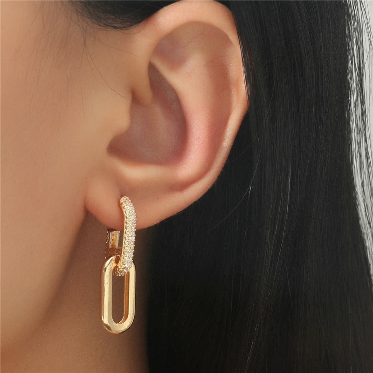 Charlene – Pendientes de Cobre Modernos