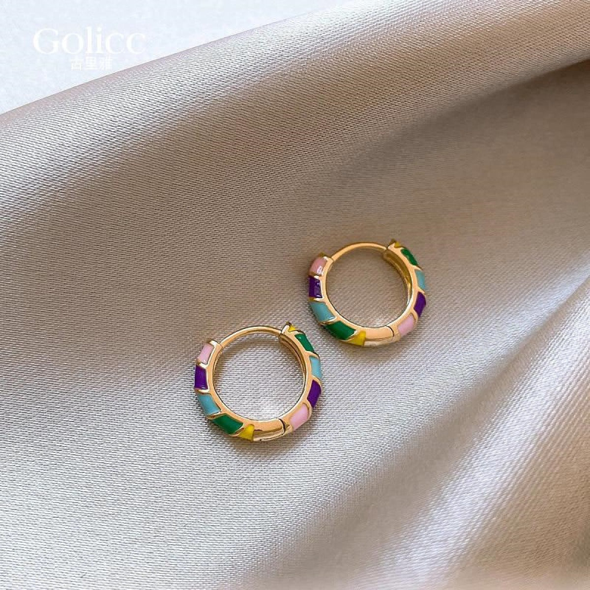 Nana – Criollas Doradas Esmaltadas Chic