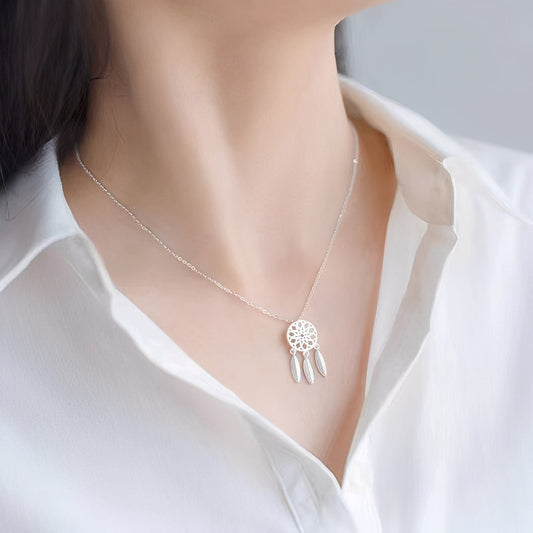 Aiyana – Collar Atrapa-Sueños Espiritual