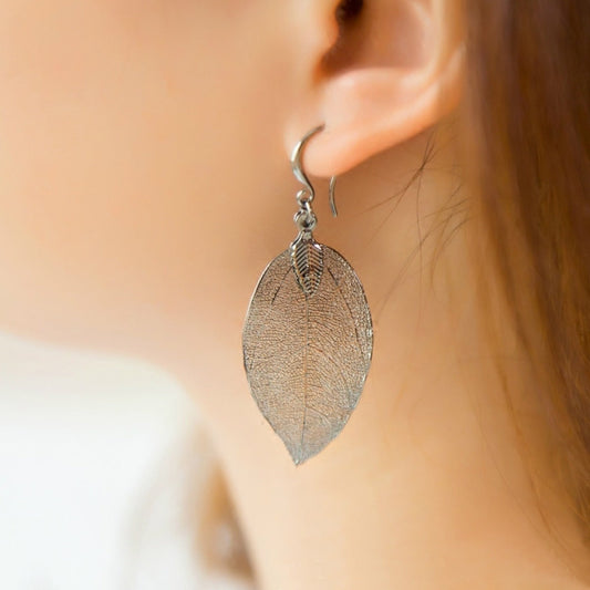 Larah – Pendientes Hojas Estilo Bohemio