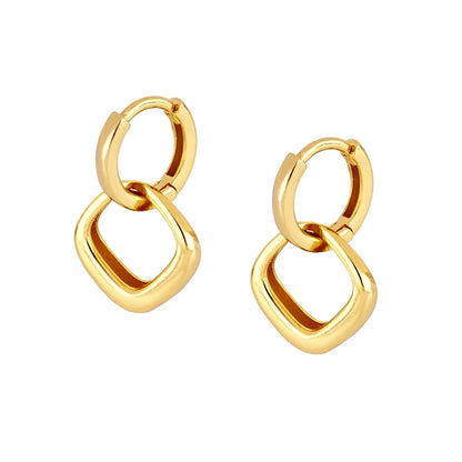 Helena – Pendientes Chic con Diseño Retorcido Elegante